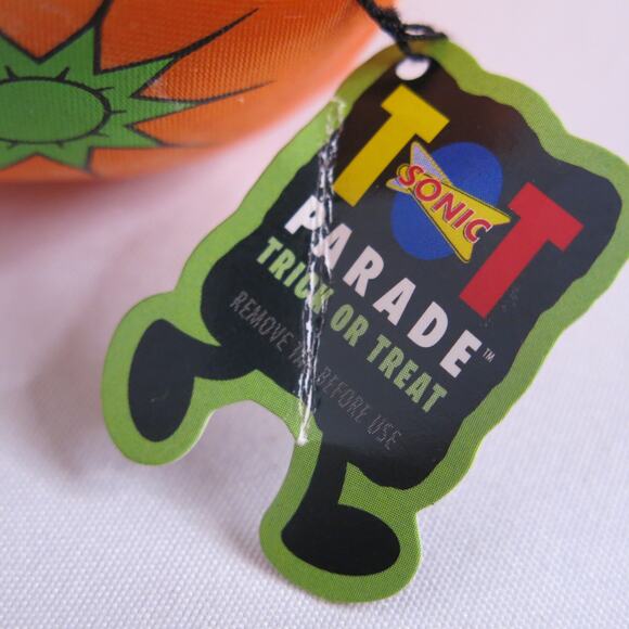 Sonic Drive In Halloween Set Tot Toys Kitty Bat Pumpkin Tots Wacky Pack 2008 - Picture 9 of 12